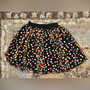 NWOT Lola + The Boys Confetti Tulle Multicolor Dot Skirt Sz 4